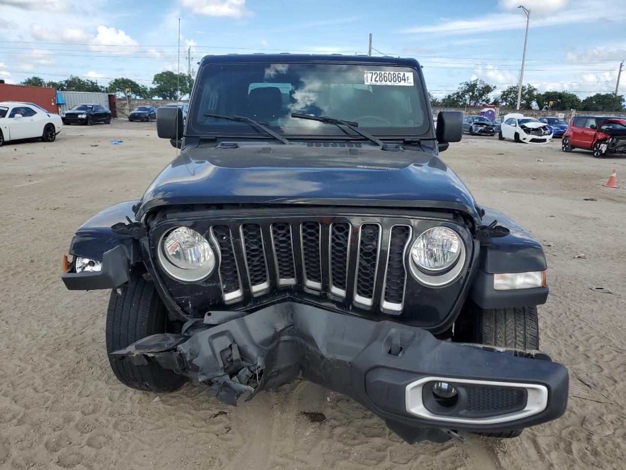 2022 JEEP GLADIATOR OVERLAND VIN:1C6HJTFG5NL120749