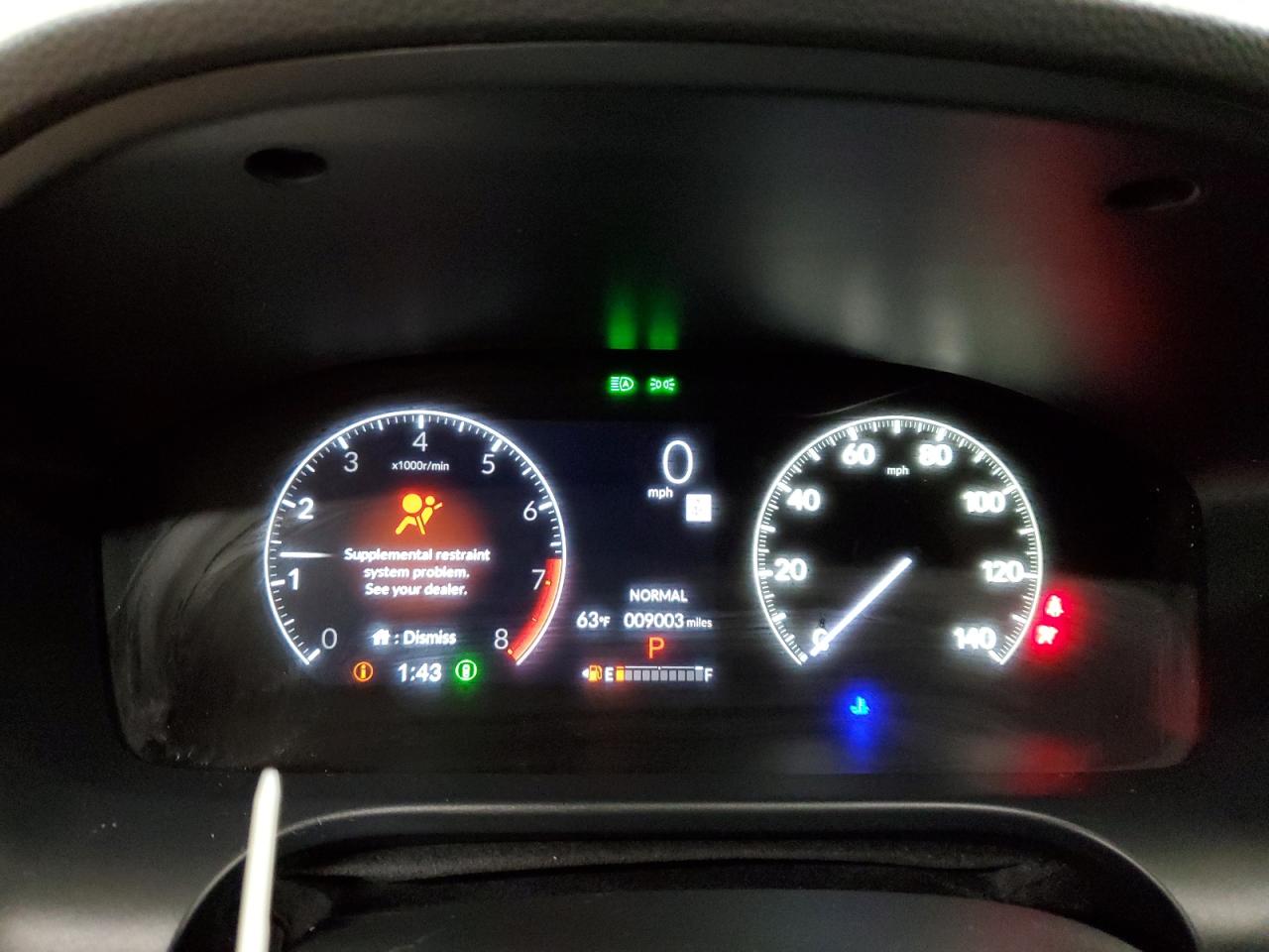 2024 HONDA HR-V SPORT VIN:3CZRZ2H59RM750283