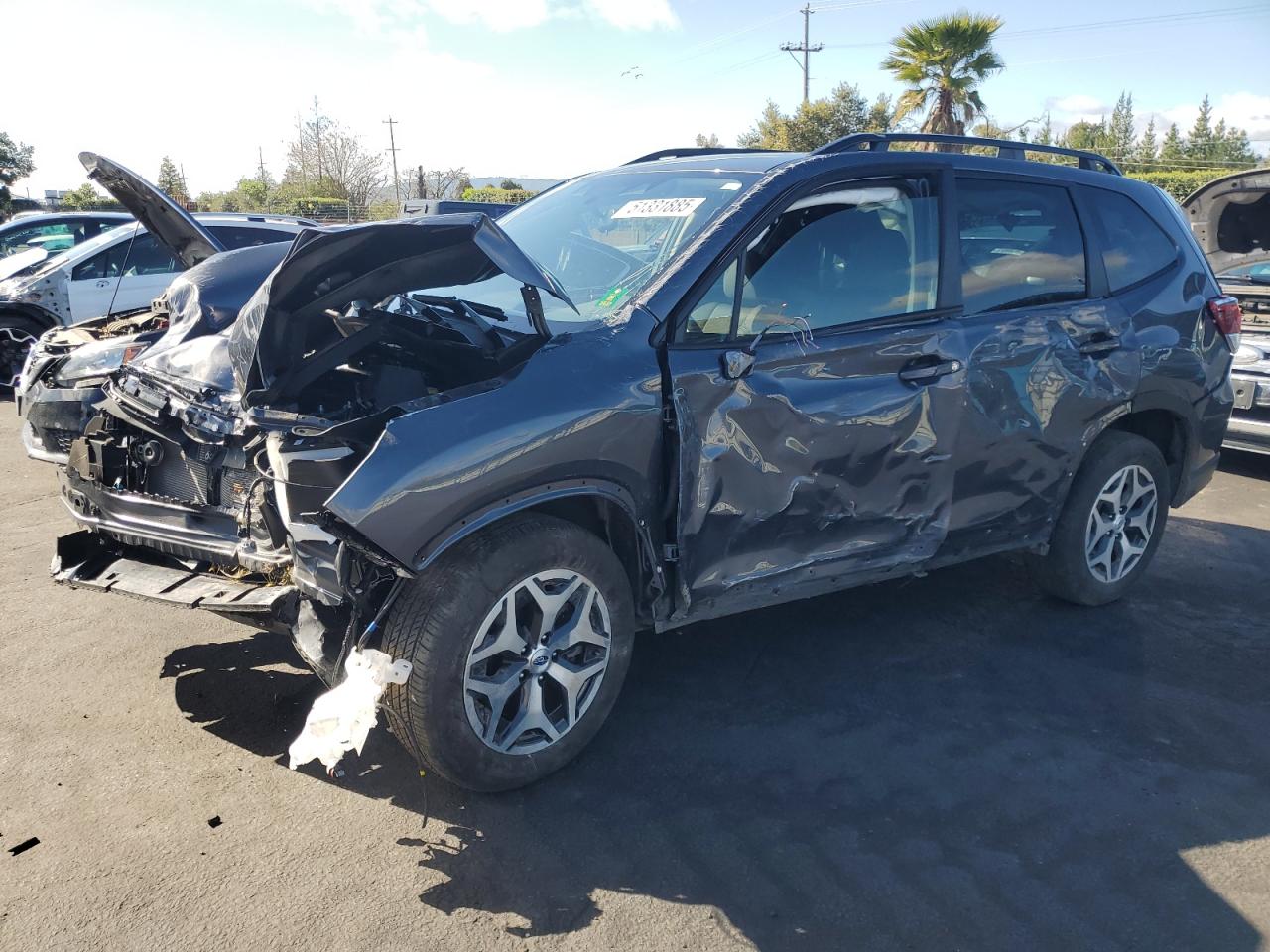 2023 SUBARU FORESTER PREMIUM VIN:JF2SKAEC6PH511768