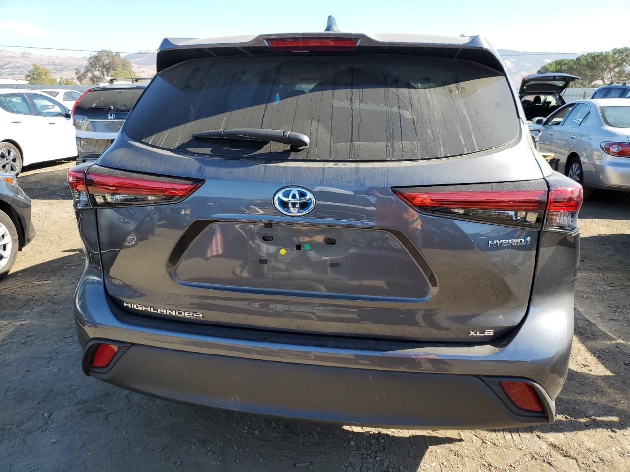 2023 TOYOTA HIGHLANDER HYBRID XLE VIN:5TDKBRCH8PS570540