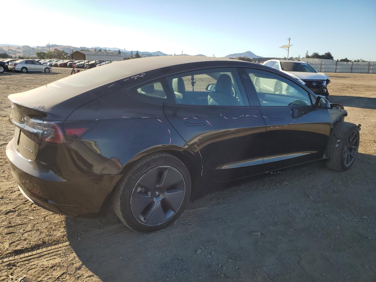 2022 TESLA MODEL 3  VIN:5YJ3E1EB6NF198106