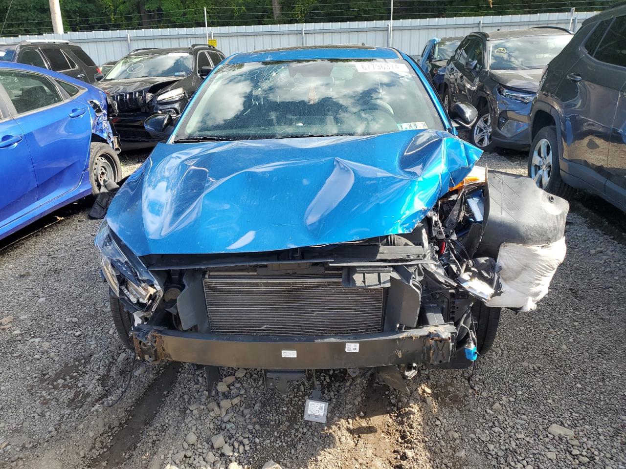 2022 KIA FORTE GT LINE VIN:3KPF54AD7NE455026