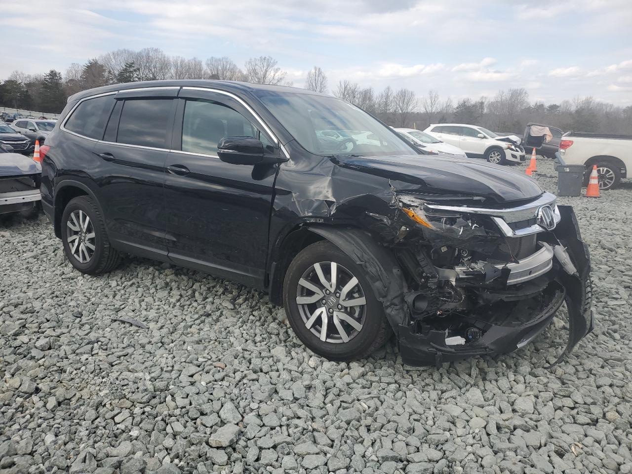 2022 HONDA PILOT EXL VIN:5FNYF6H58NB017092