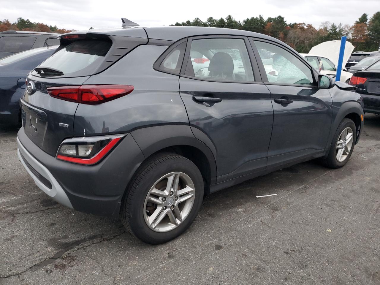 2022 HYUNDAI KONA SEL VIN:KM8K2CAB9NU821355