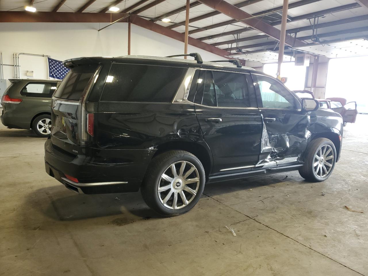 2022 CADILLAC ESCALADE PREMIUM LUXURY PLATINUM VIN:1GYS4DKLXNR273696