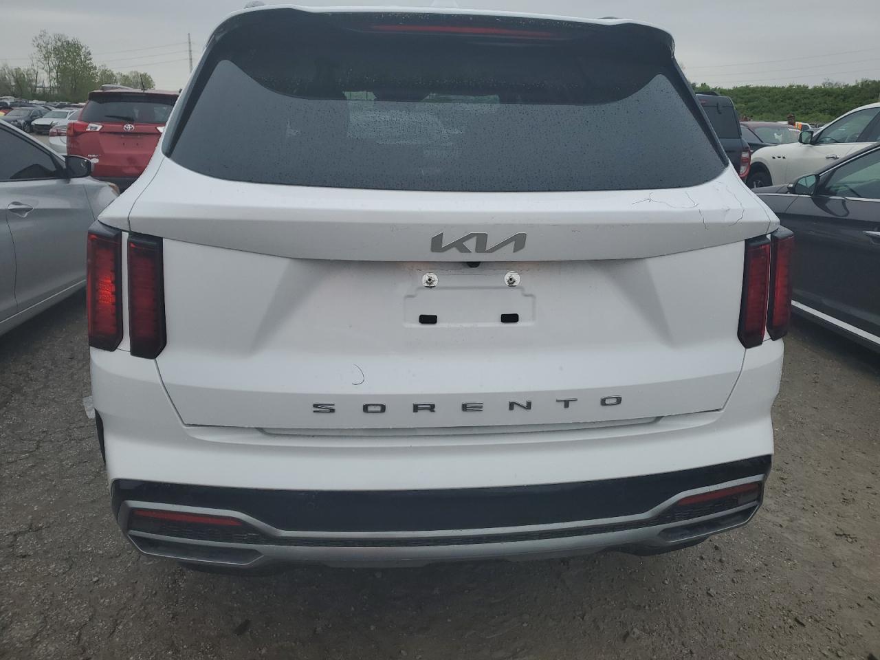 2022 KIA SORENTO EX VIN:5XYRH4LF6NG107823