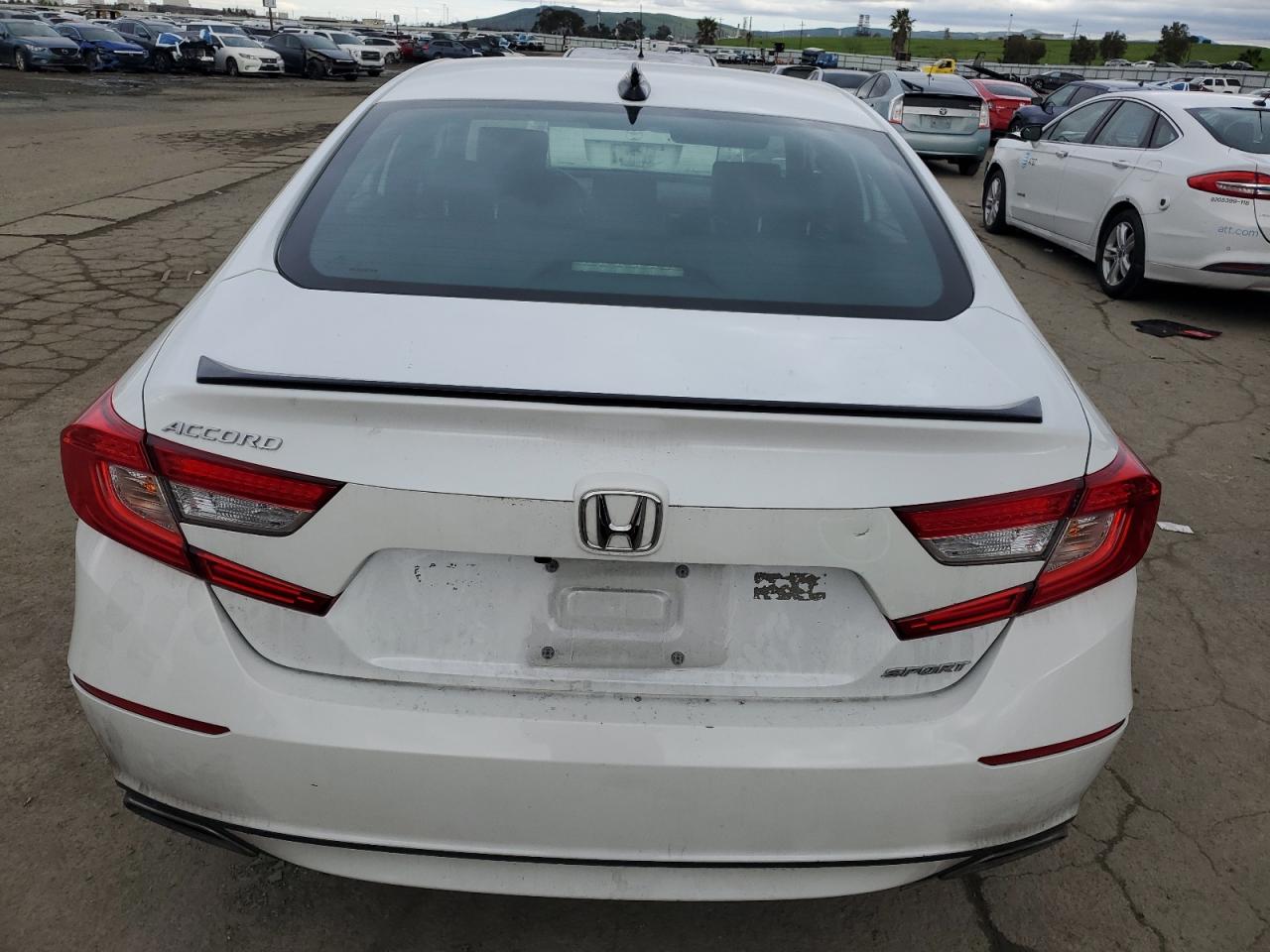 2022 HONDA ACCORD SPORT VIN:1HGCV1F31NA000694
