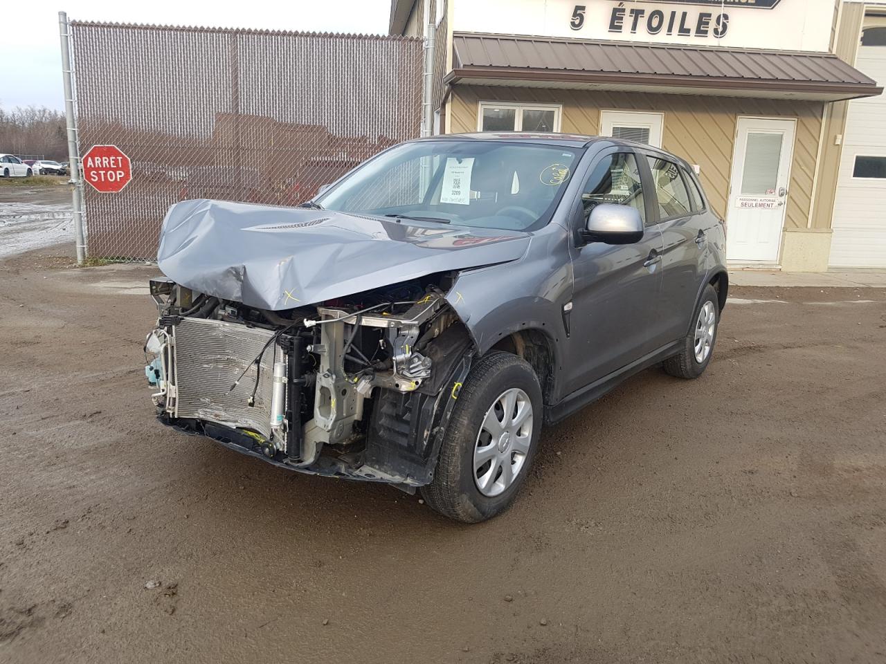 2022 MITSUBISHI RVR ES VIN:JA4AJUAU6NU605208