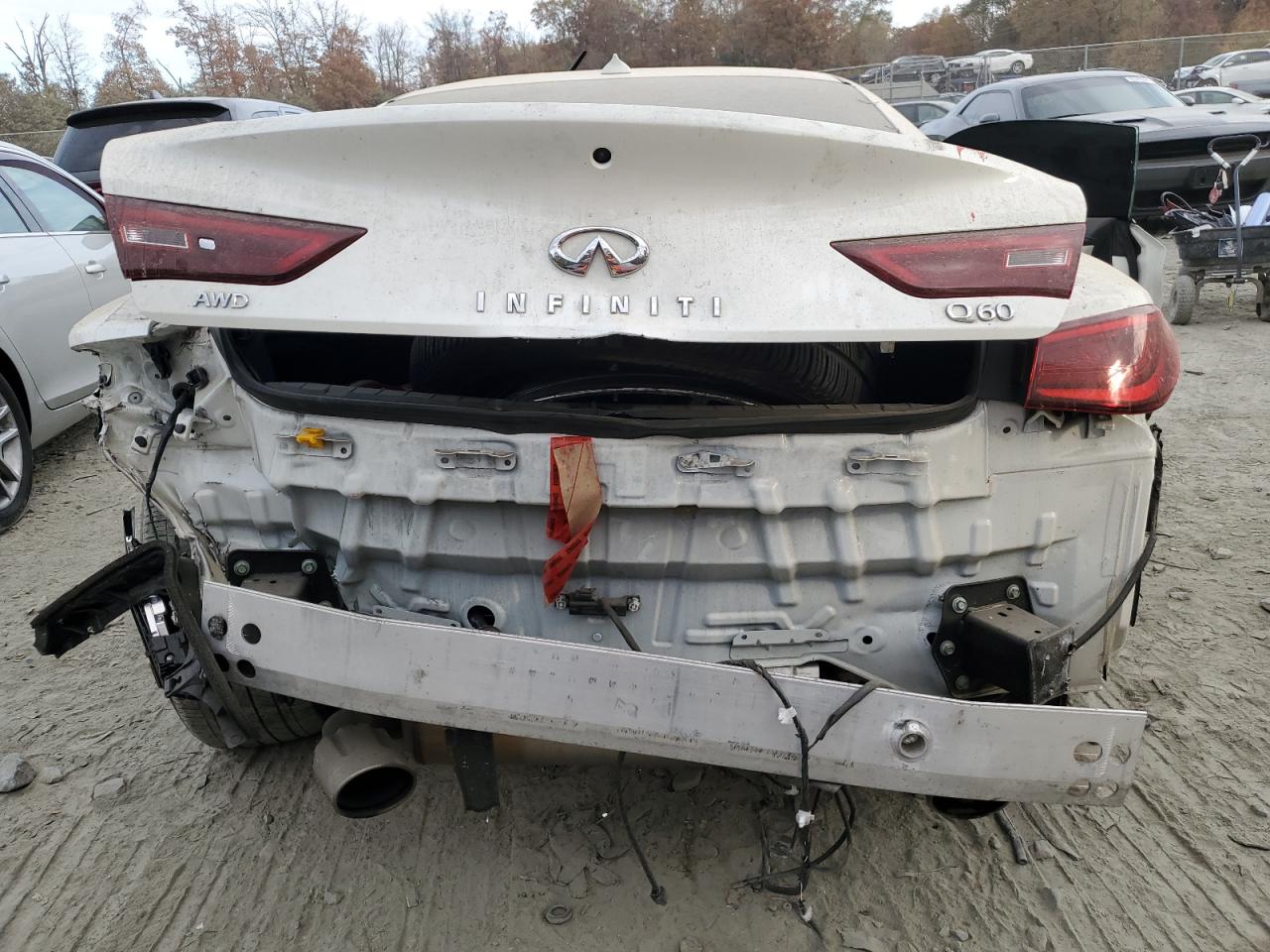 2022 INFINITI Q60 LUXE VIN:JN1EV7KLXNM630151