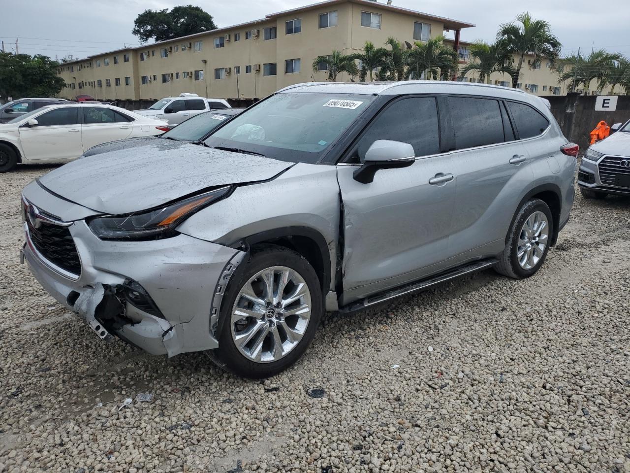 2023 TOYOTA HIGHLANDER HYBRID LIMITED VIN:5TDYARAHXPS523249