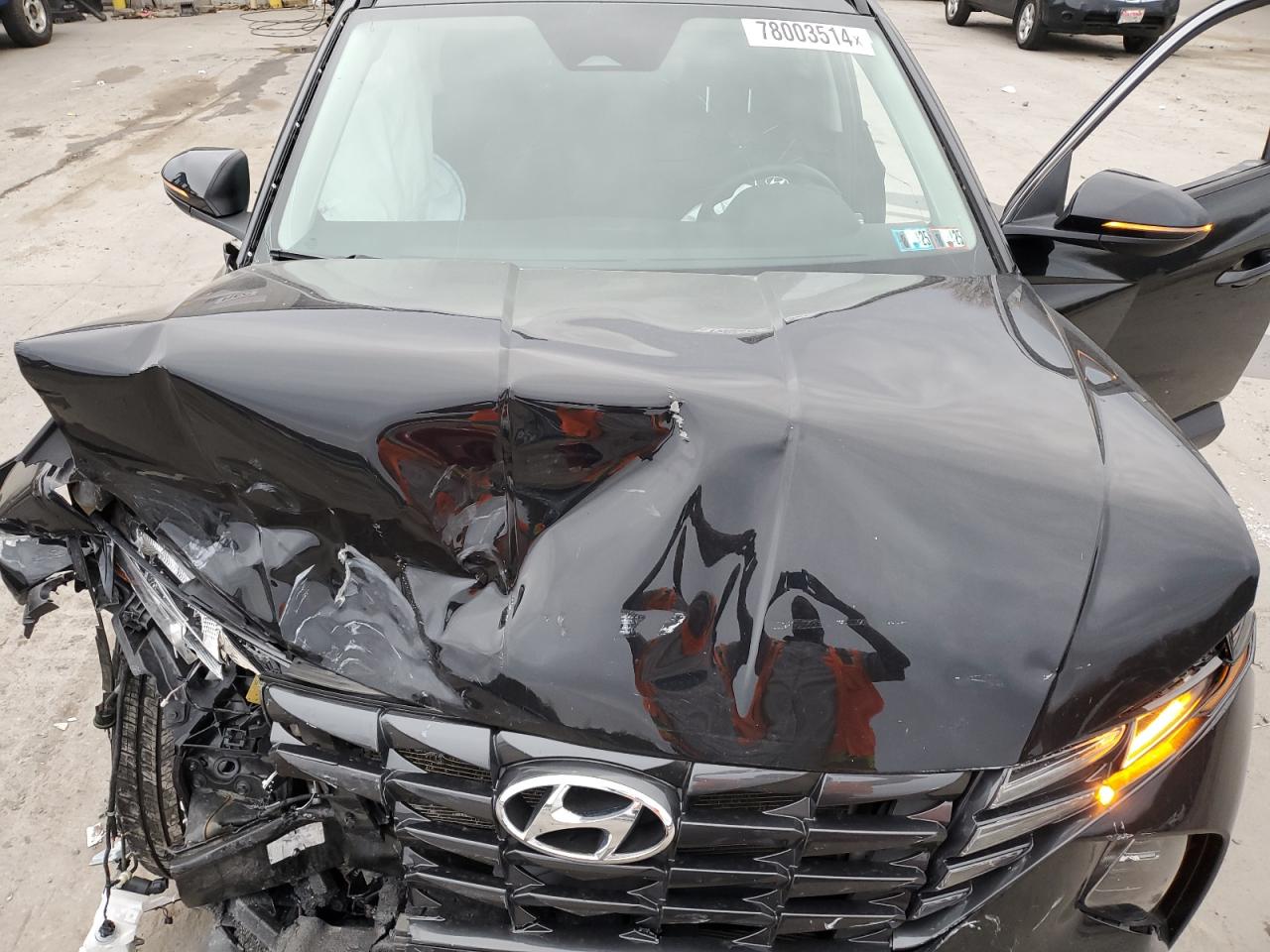 2022 HYUNDAI TUCSON SEL VIN:5NMJBCAE3NH026383