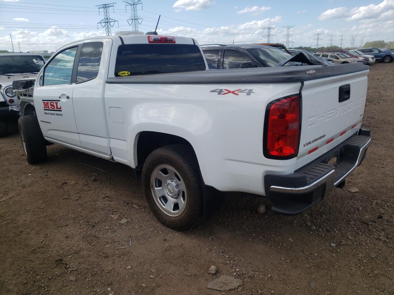 2022 CHEVROLET COLORADO  VIN:1GCHTBEN7N1267602