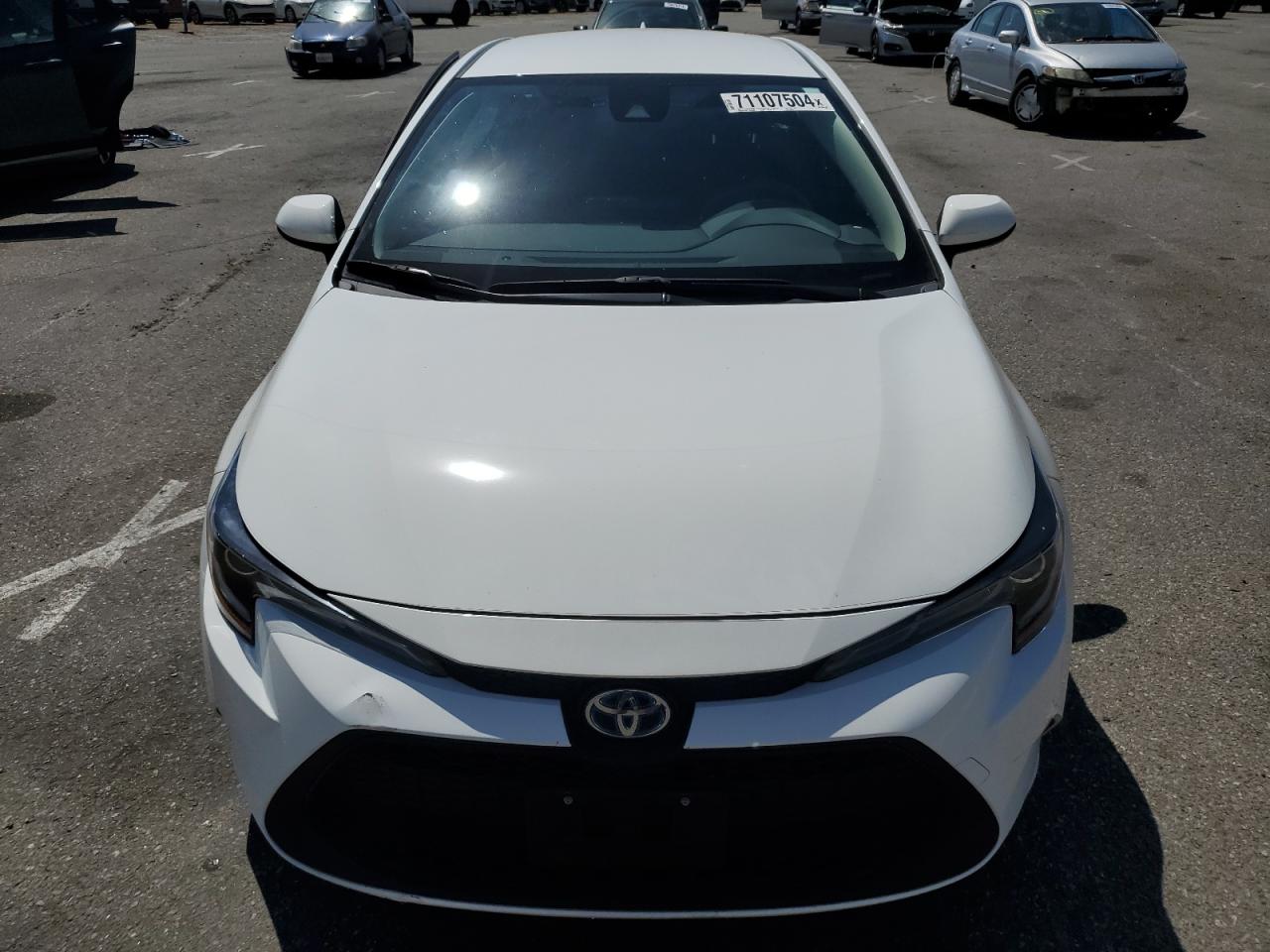 2022 TOYOTA COROLLA LE VIN:JTDEAMDE6N3006813