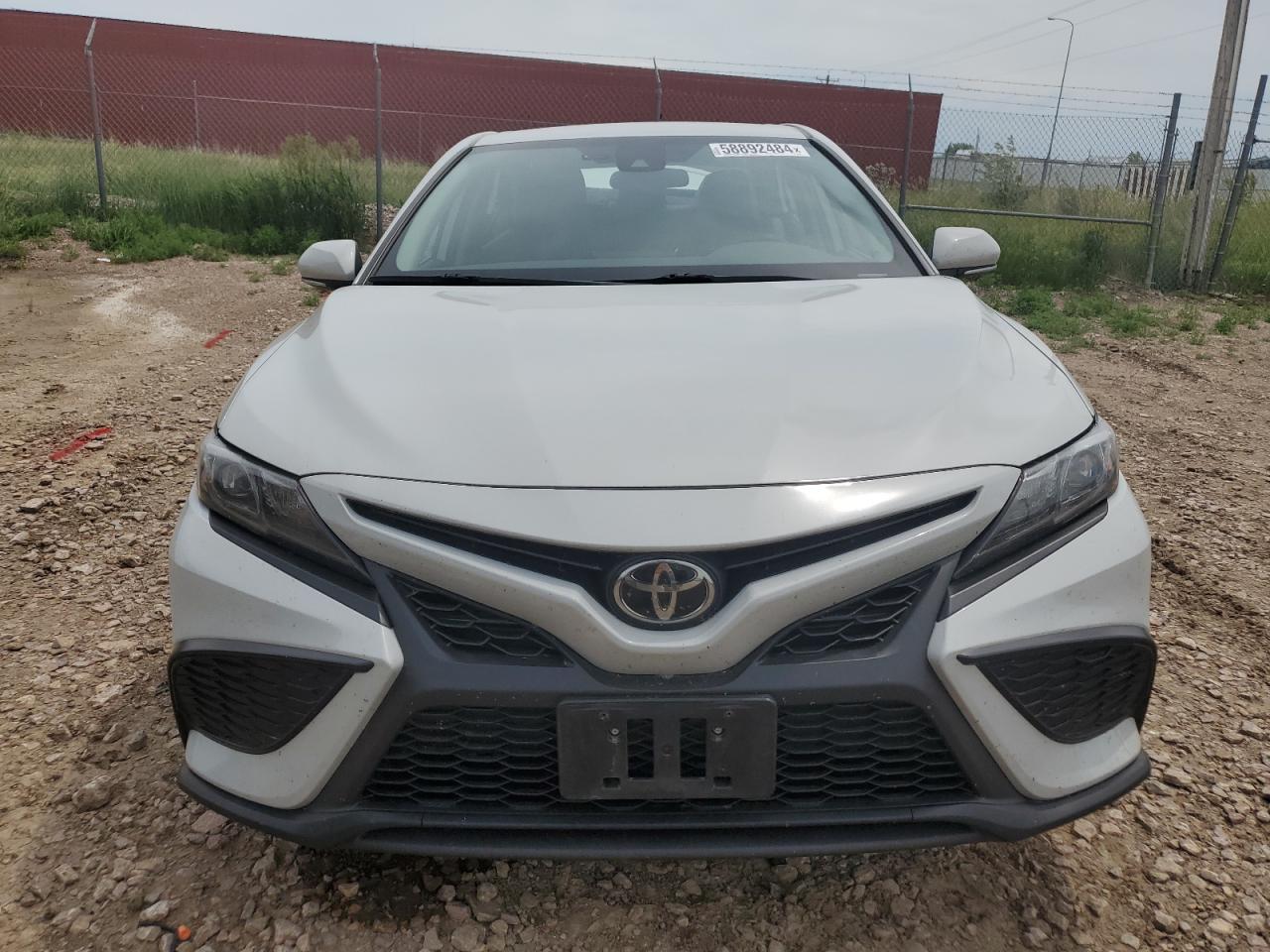 2022 TOYOTA CAMRY SE VIN:4T1G11AK3NU001396