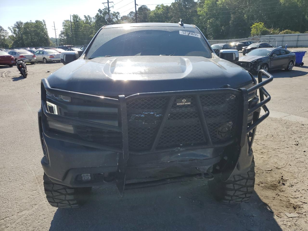 2022 CHEVROLET SILVERADO LTD K1500 RST VIN:1GCUYEED0NZ210166