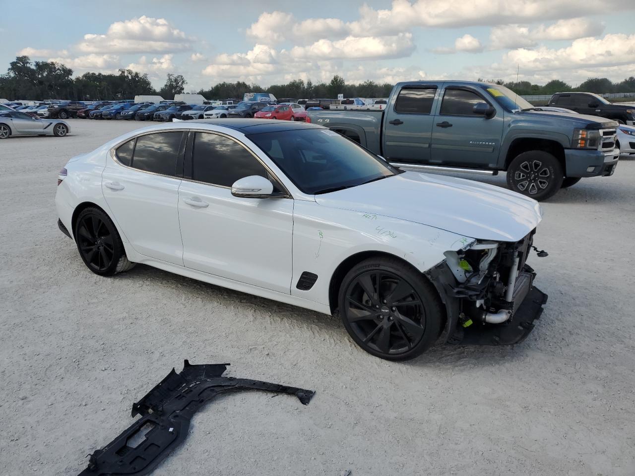 2023 GENESIS G70 BASE VIN:KMTG34TA4PU104576
