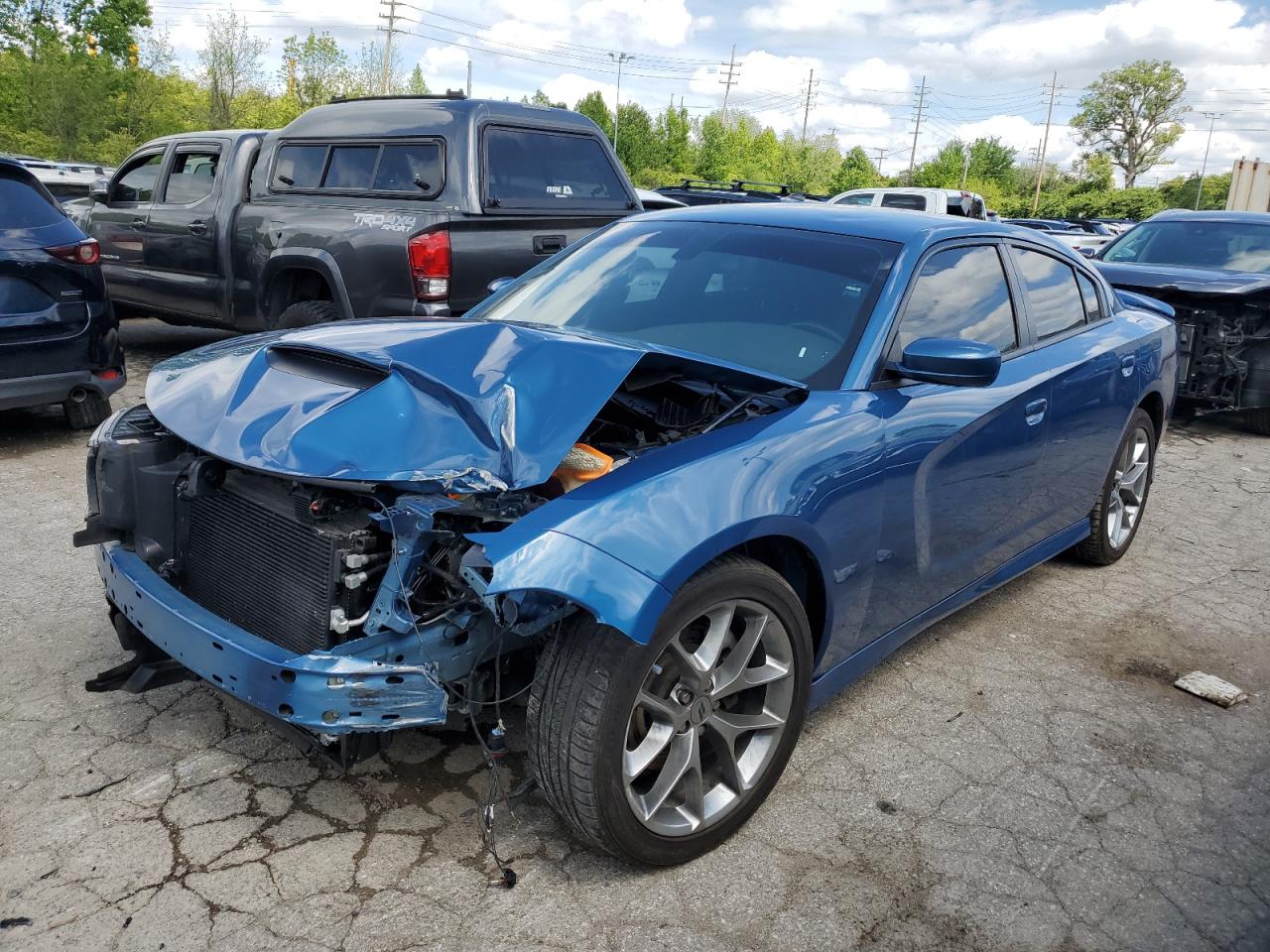 2022 DODGE CHARGER GT VIN:2C3CDXHG1NH183315