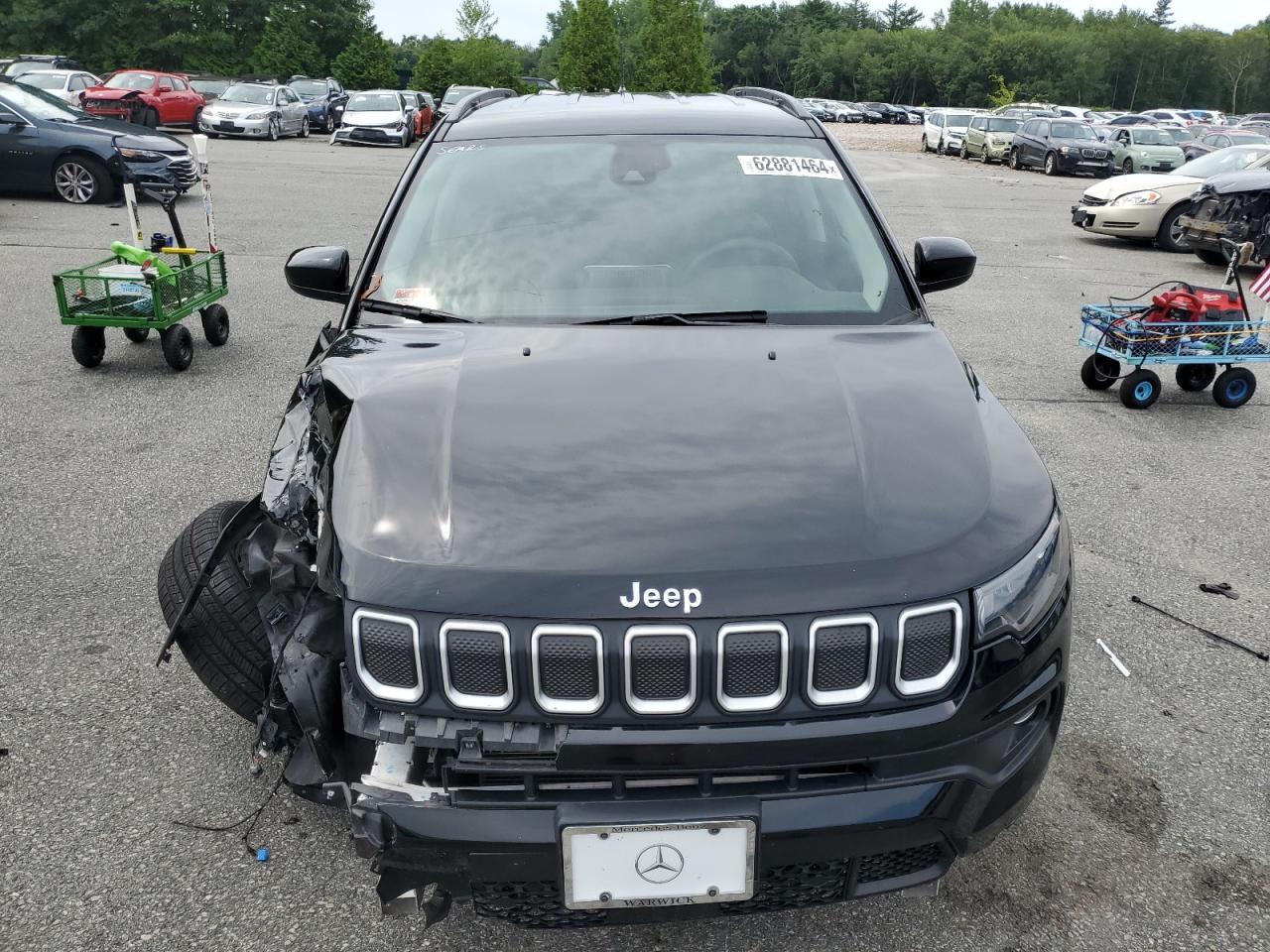 2022 JEEP COMPASS LATITUDE VIN:3C4NJDBB9NT122696