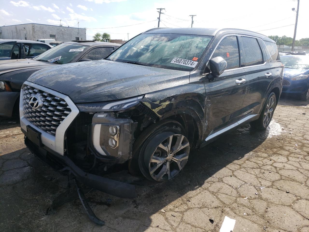 2022 HYUNDAI PALISADE SEL VIN:KM8R4DHE1NU430070