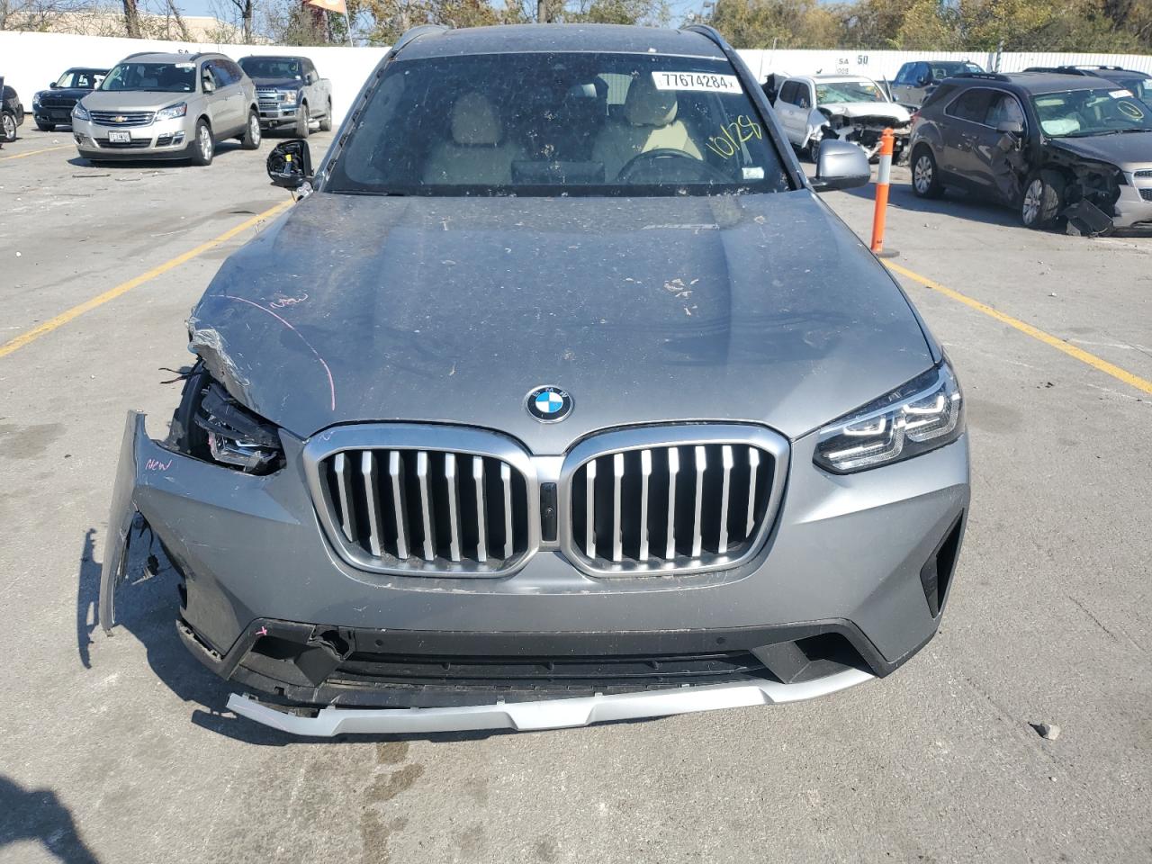 2024 BMW X3 XDRIVE30I VIN:5UX53DP04R9V47077