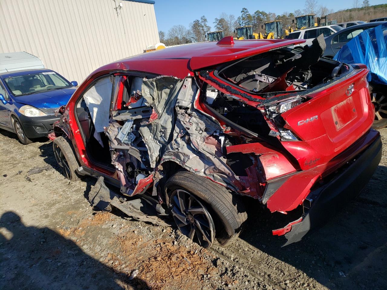 2022 TOYOTA C-HR XLE VIN:NMTKHMBX0NR143830