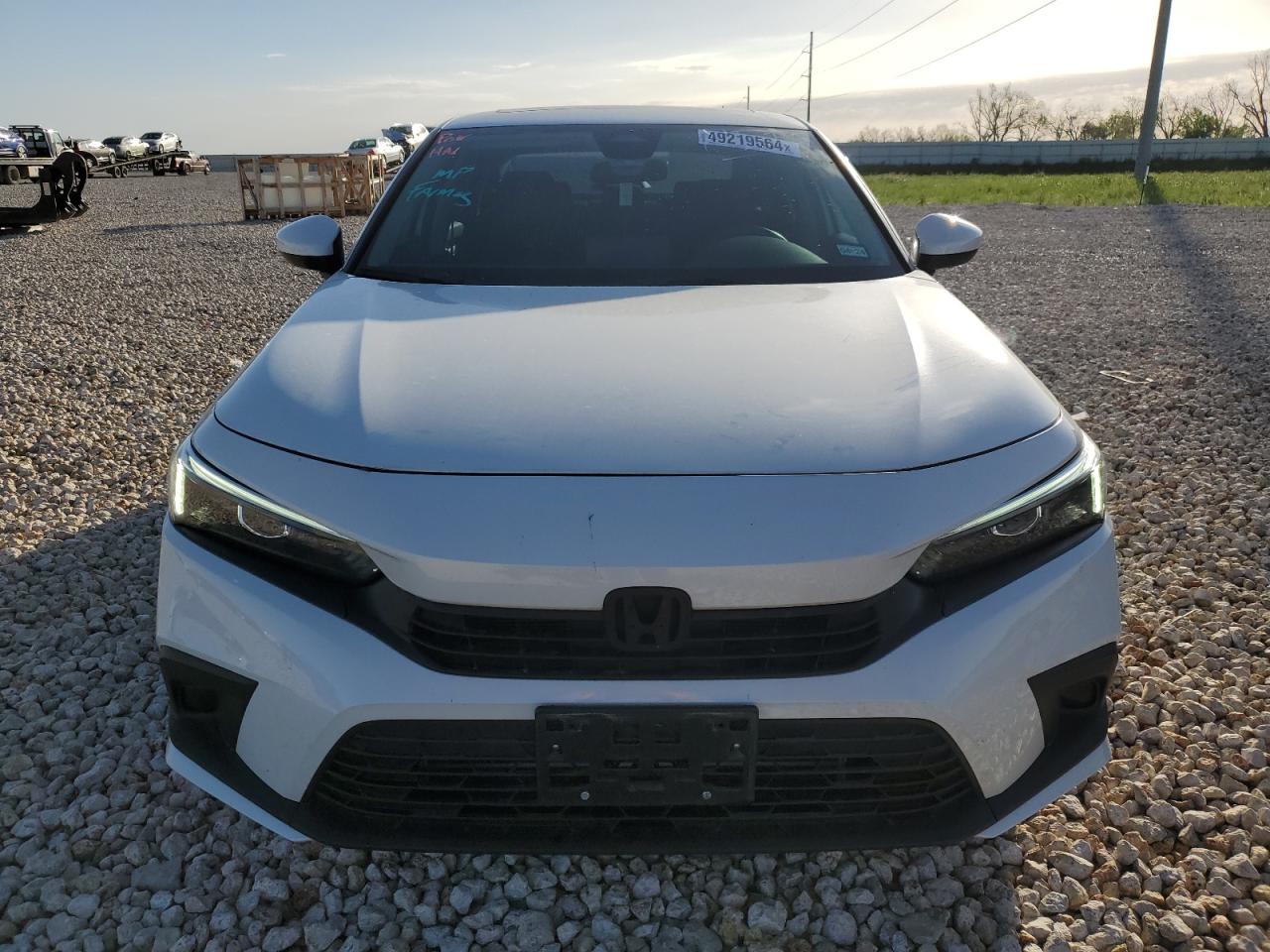 2022 HONDA CIVIC EX VIN:2HGFE1F75NH319582
