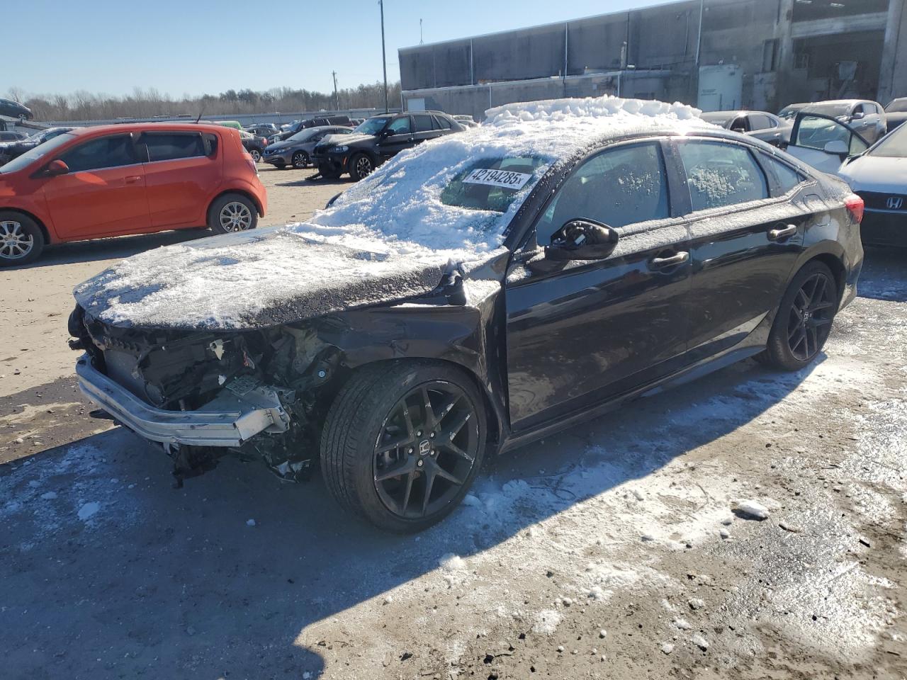 2022 HONDA CIVIC SPORT VIN:2HGFE2F5XNH601396