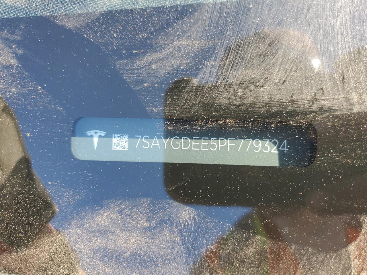 2023 TESLA MODEL Y  VIN:7SAYGDEE5PF779324