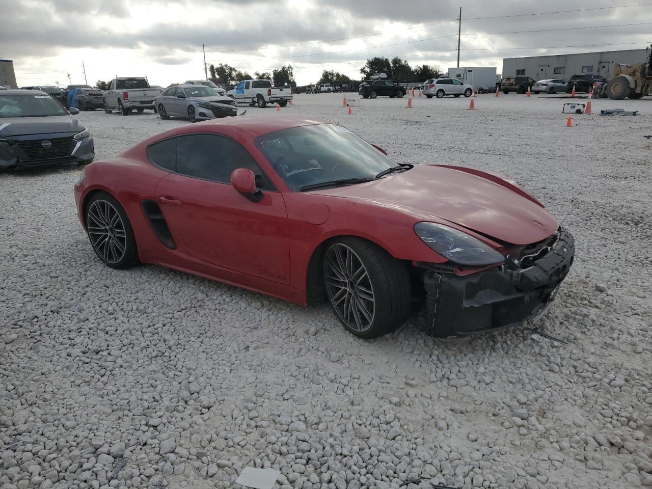 2022 PORSCHE CAYMAN GTS VIN:WP0AD2A89NS268467