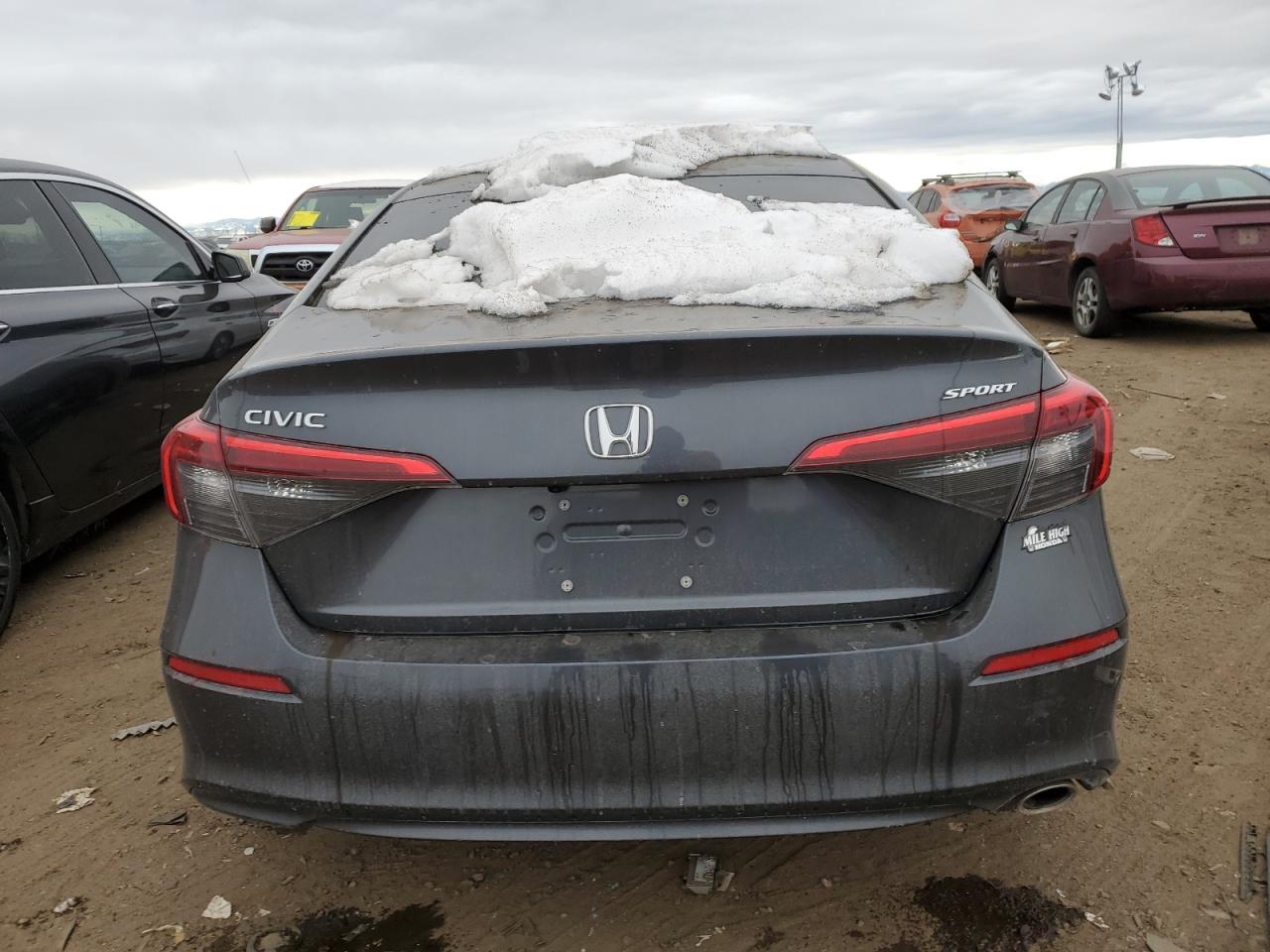 2022 HONDA CIVIC SPORT VIN:2HGFE2F5XNH560199