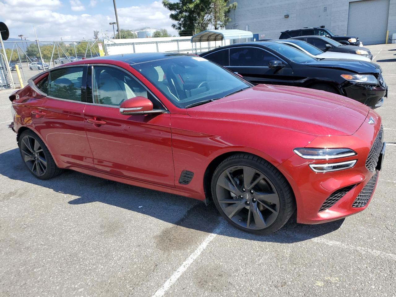2023 GENESIS G70 BASE VIN:KMTG34TA8PU120814