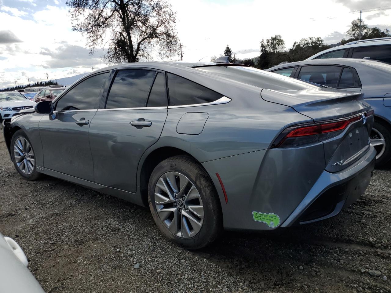 2022 TOYOTA MIRAI LE VIN:JTDAAAAA6NA007566