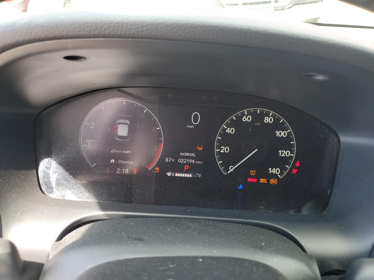 2024 HONDA HR-V SPORT VIN:3CZRZ1H50RM708773