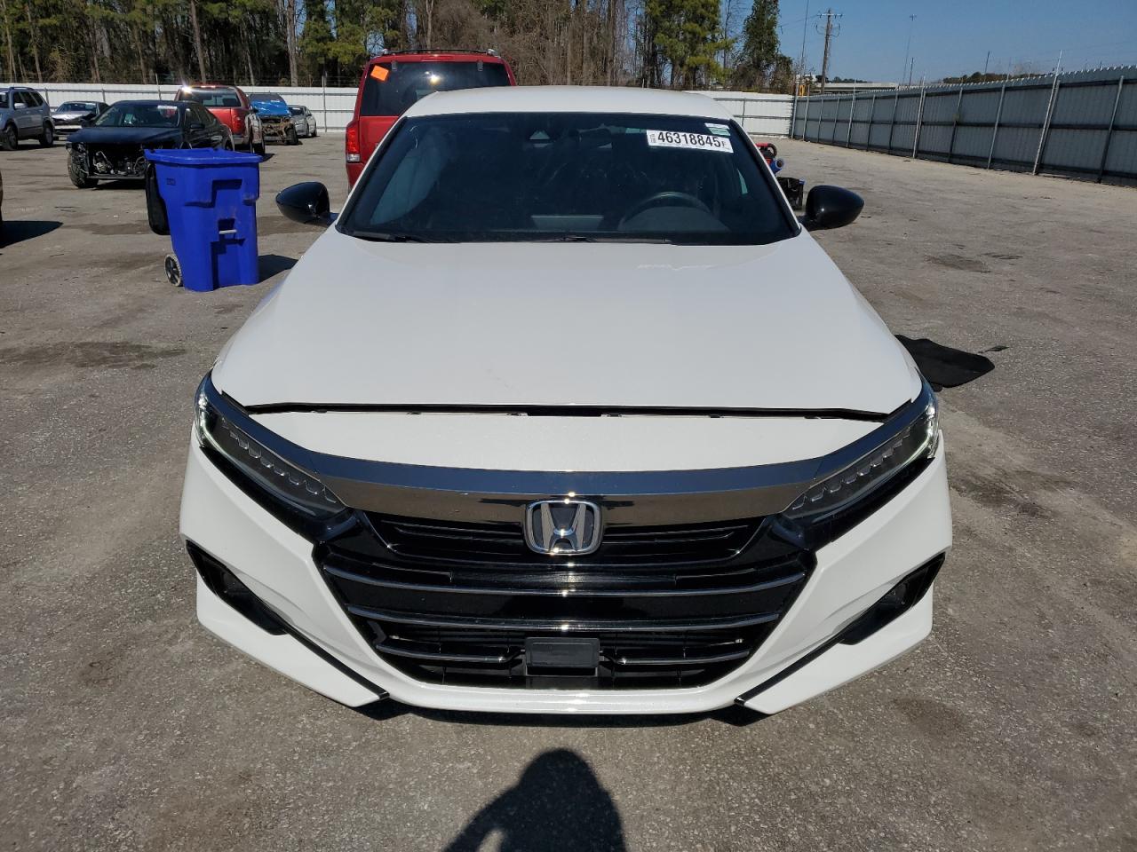 2022 HONDA ACCORD SPORT VIN:1HGCV1F3XNA024315
