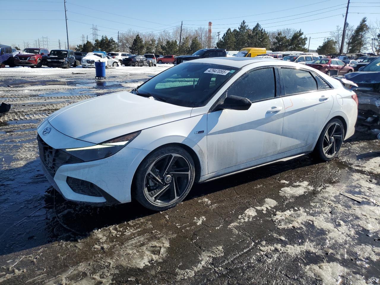 2023 HYUNDAI ELANTRA N LINE VIN:KMHLR4AFXPU422126