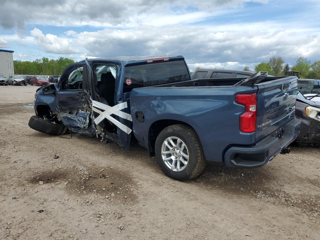 2024 CHEVROLET SILVERADO K1500 RST VIN:2GCUDEED1R1154684