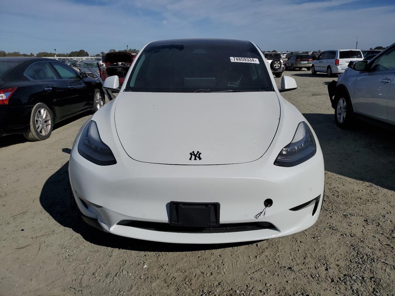 2022 TESLA MODEL Y  VIN:7SAYGDEE9NF481288