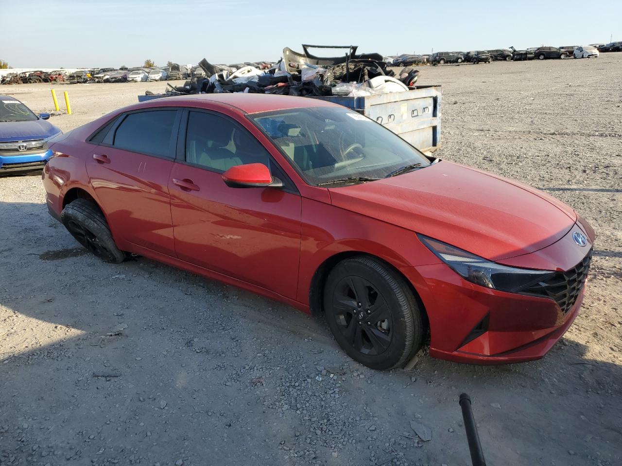 2022 HYUNDAI ELANTRA SEL VIN:5NPLS4AG4NH061212