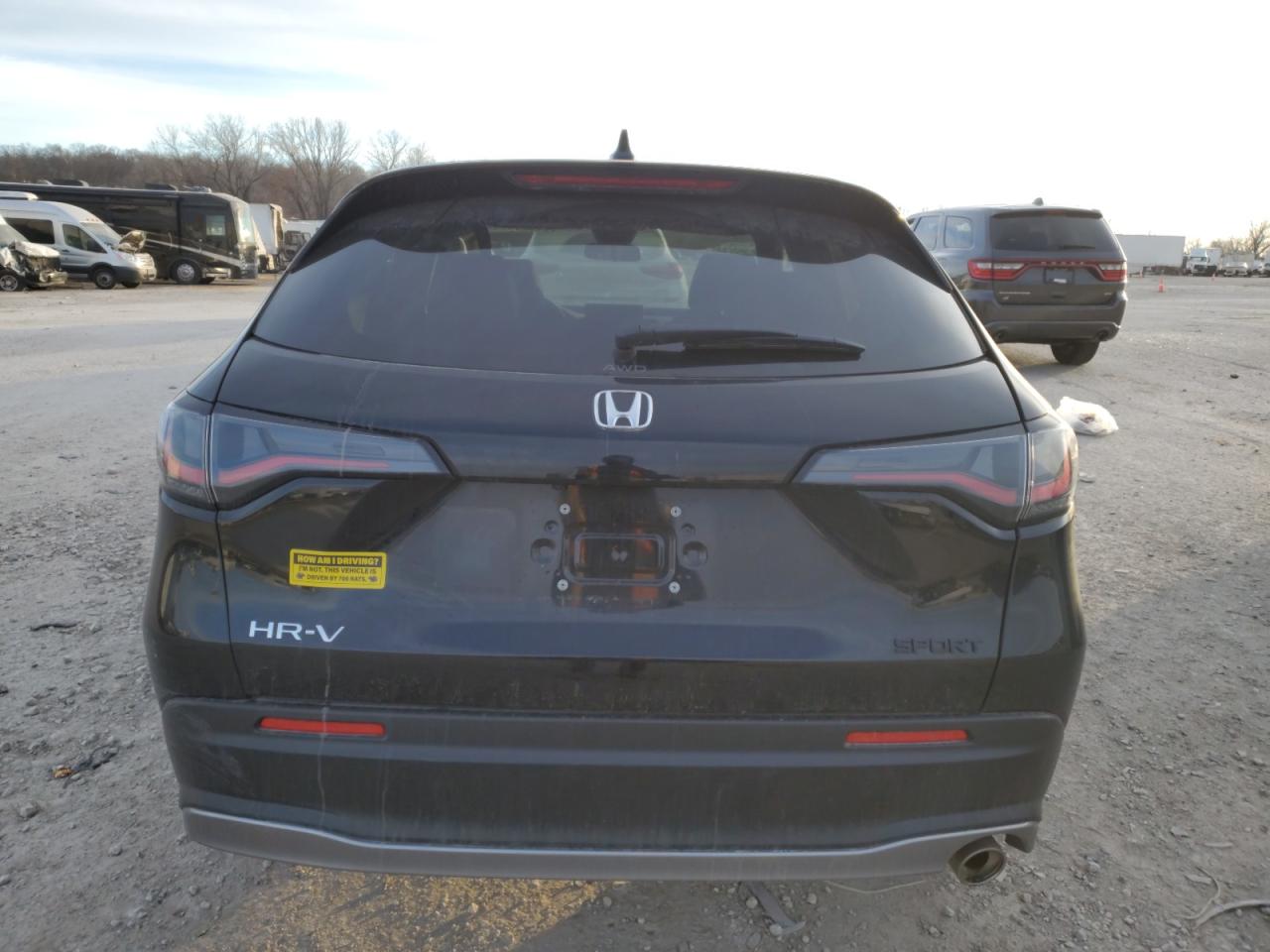 2024 HONDA HR-V SPORT VIN:3CZRZ2H55RM767470