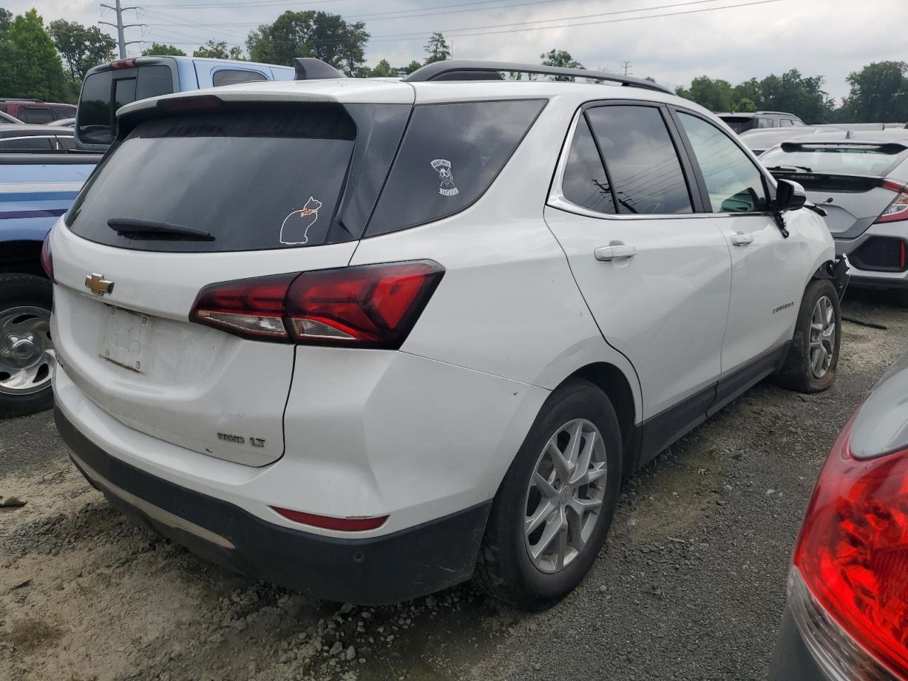 2022 CHEVROLET EQUINOX LT VIN:3GNAXUEVXNL272889