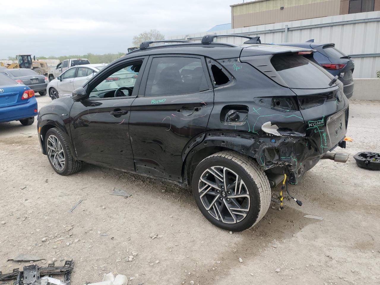 2022 HYUNDAI KONA N LINE VIN:KM8K33A39NU868438