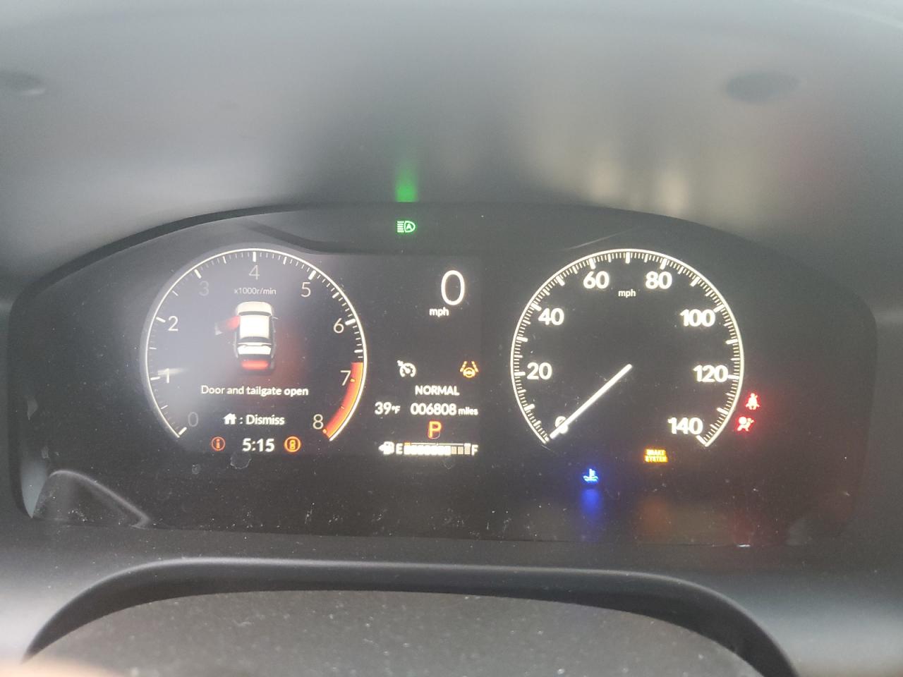 2024 HONDA HR-V SPORT VIN:3VW5T7AU6MM010040