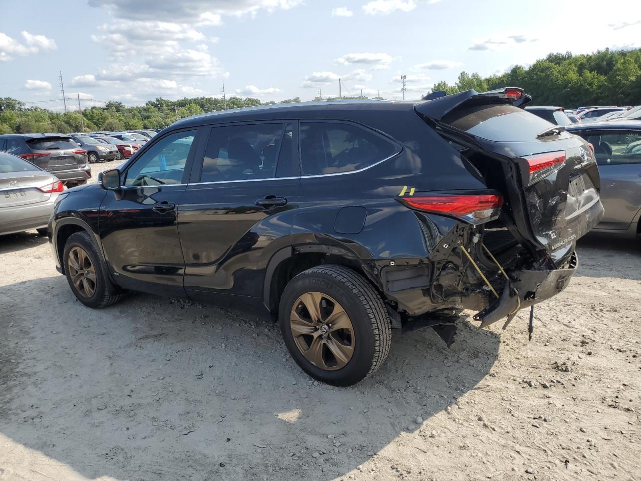 2023 TOYOTA HIGHLANDER HYBRID BRONZE EDITION VIN:5TDABRCH4PS582972