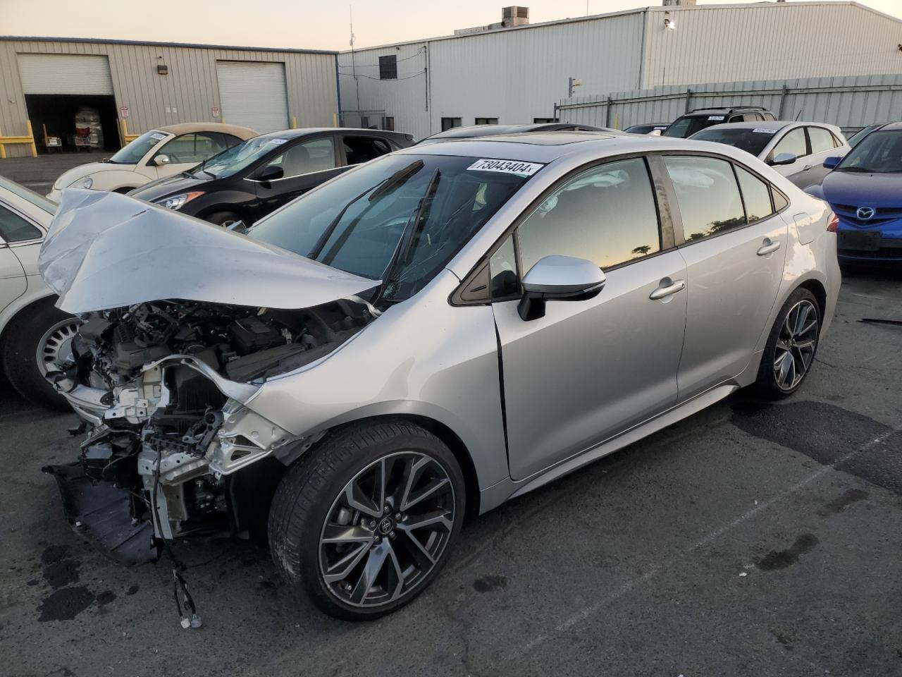 2022 TOYOTA COROLLA XSE VIN:5YFT4MCE8NP109576