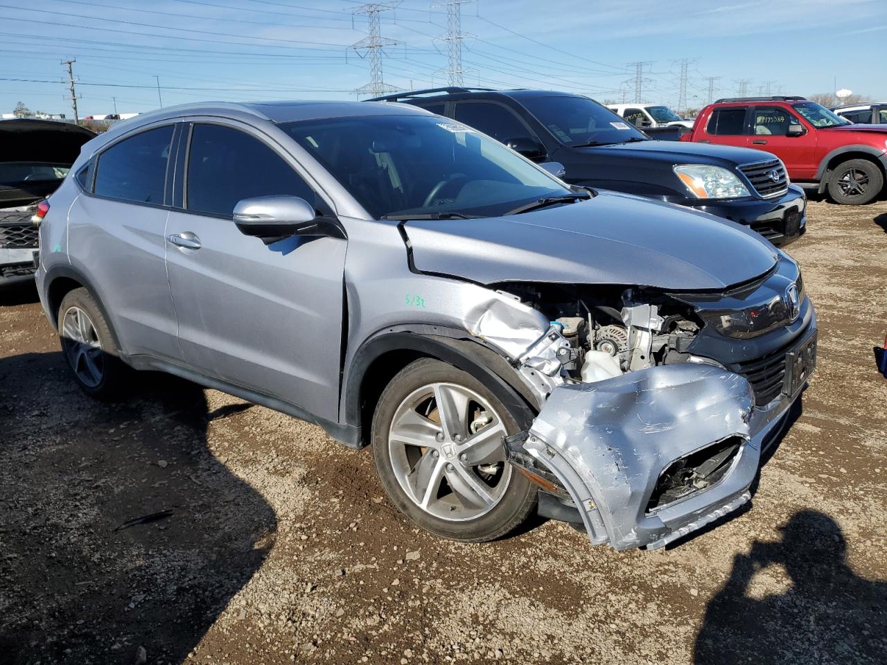 2022 HONDA HR-V EXL VIN:3CZRU6H74NM712977