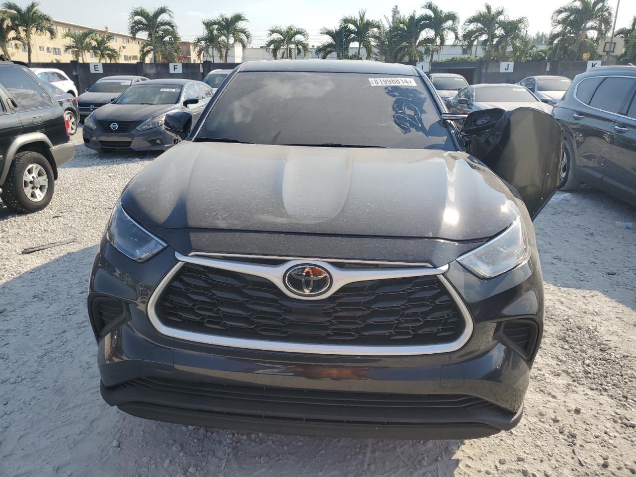 2022 TOYOTA HIGHLANDER L VIN:5TDCZRAH0NS122518