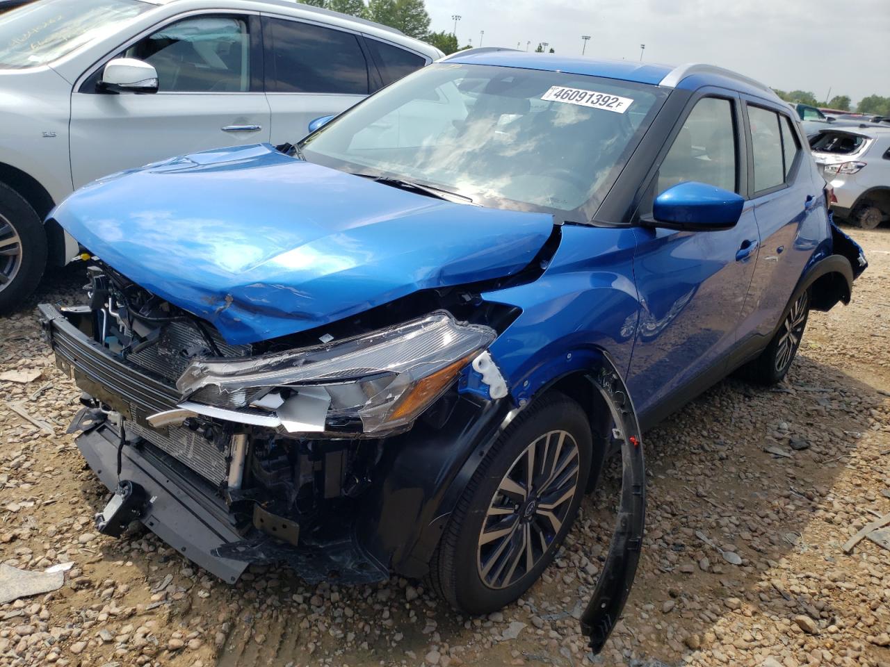 2022 NISSAN KICKS SV VIN:3N1CP5CV0NL497948
