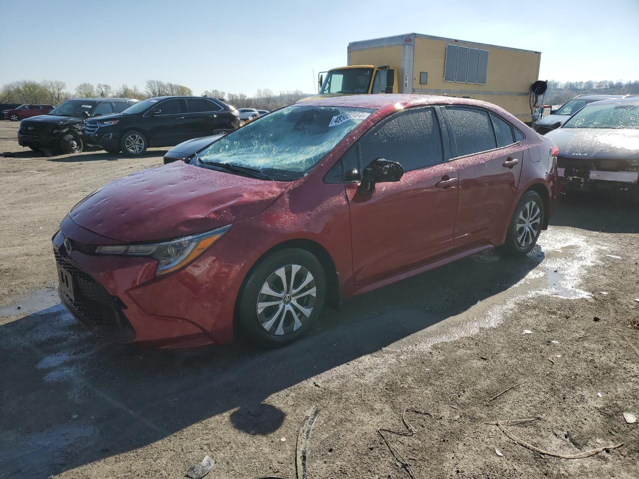 2022 TOYOTA COROLLA LE VIN:JTDEAMDE5NJ059644