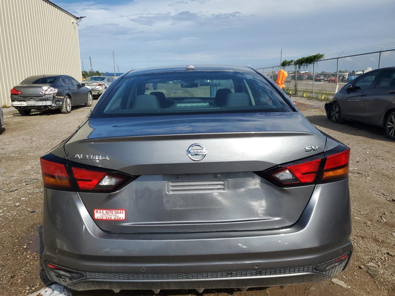 2022 NISSAN ALTIMA SV VIN:1N4BL4DV3NN383297