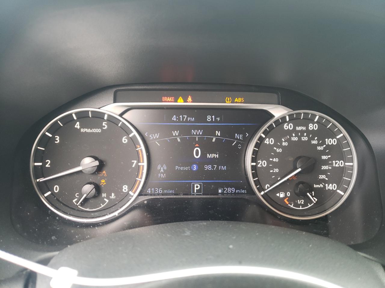 2024 NISSAN ALTIMA SR VIN:1N4BL4CV2RN307545